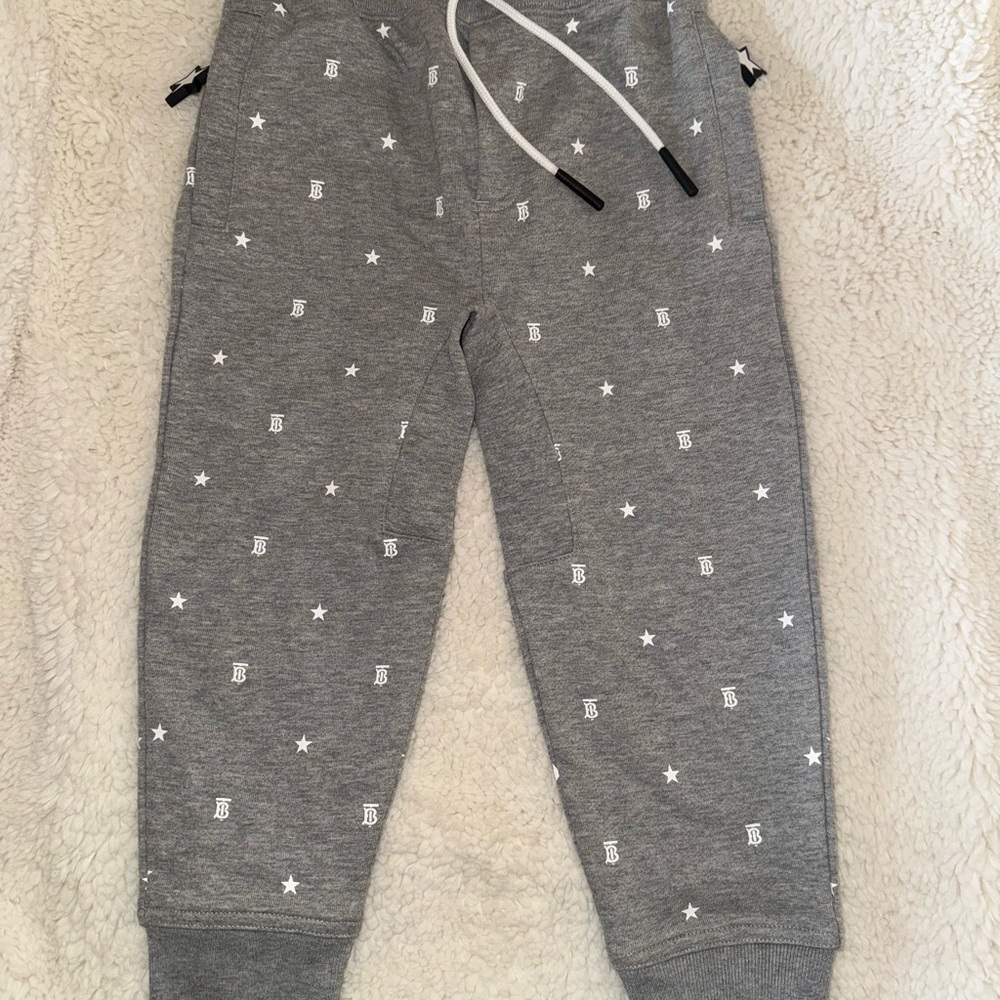 NWT Burberry Gregory star joggers TB logo